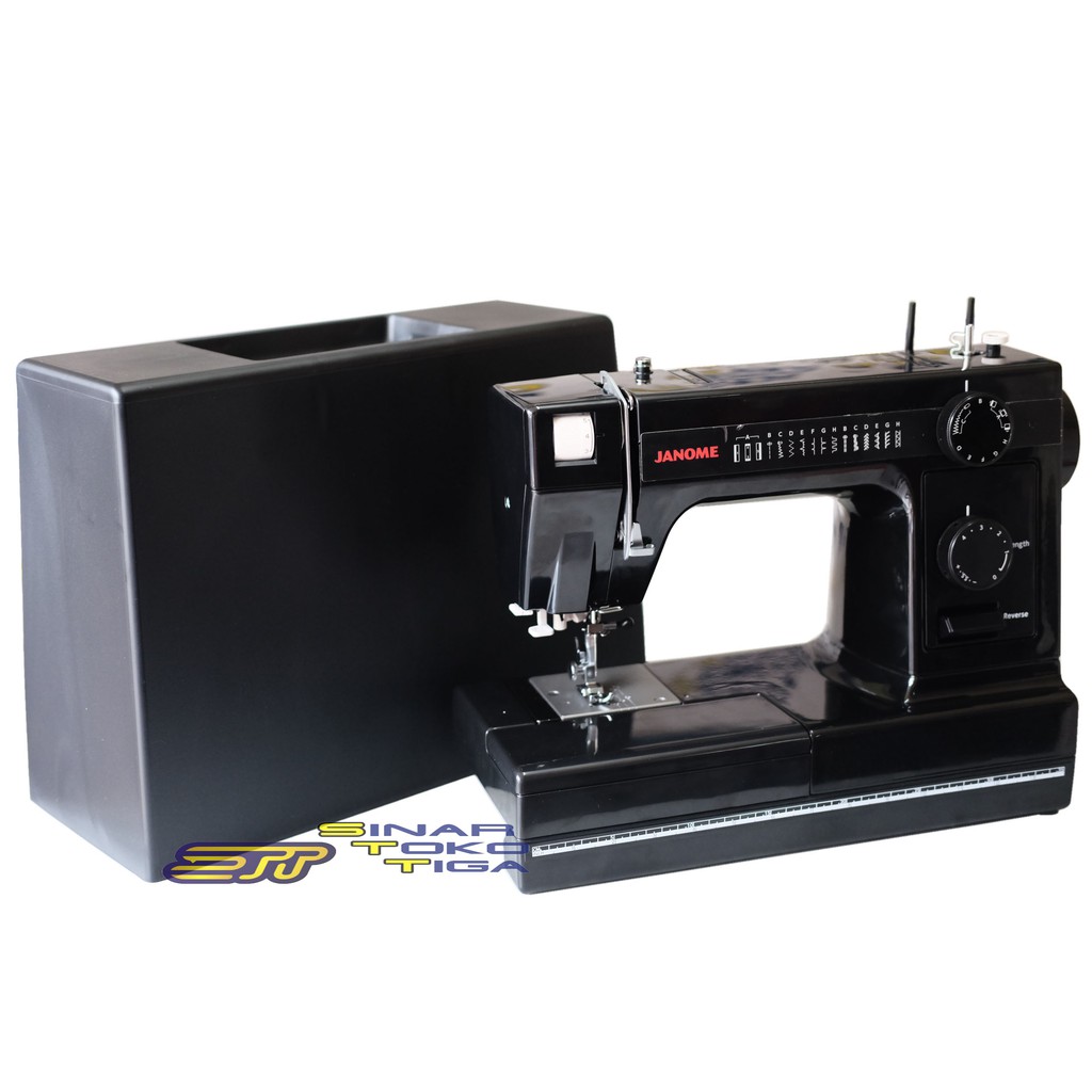 JANOME HD1000 BLACK EDITION MESIN JAHIT HEAVY DUTY JANOME HD 1000 PORTABLE