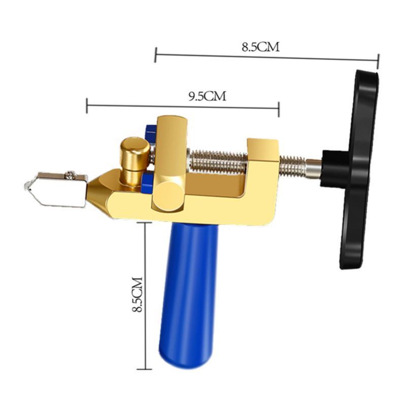 2 In 1 Alat Pemotong Kaca Keramik Ubin Glass Cutter Manual Multifungsi Termurah