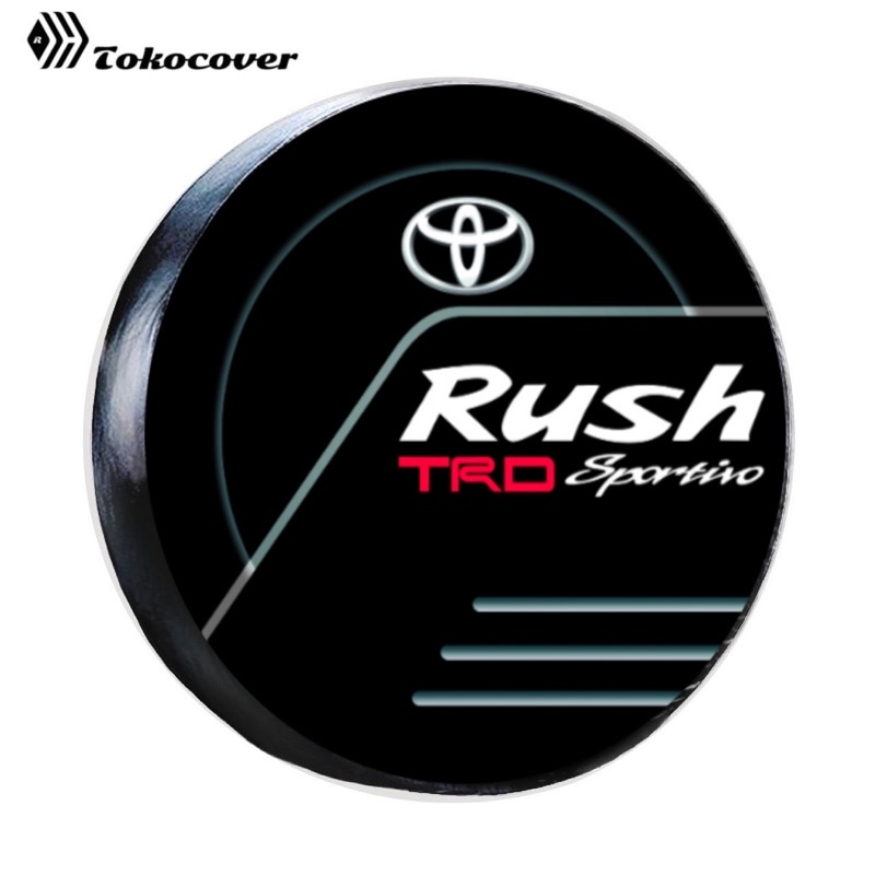 Cover Ban Serep Rush Sarung Ban Mobil Rush Toyota Tutup Ban Cadangan
