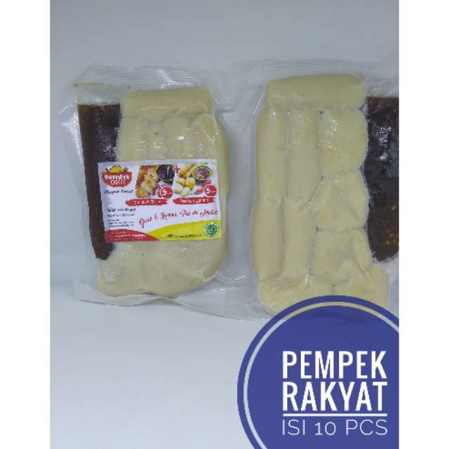 

Pempek Rakyat isi 10 pcs Jakarta Barat