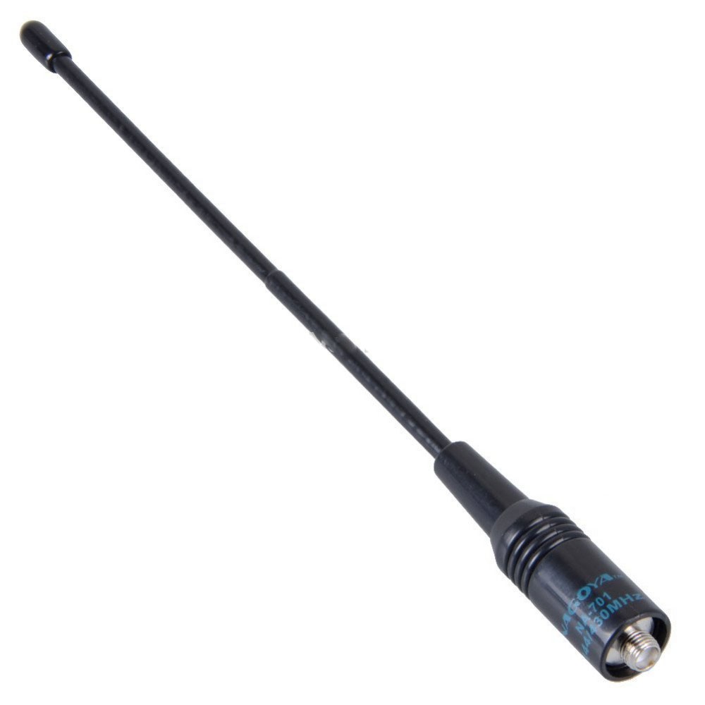 Taffware Walkie Talkie Antenna SMA-F NA-701 for Pofung Taffware Baofeng - BFTH13BK Black