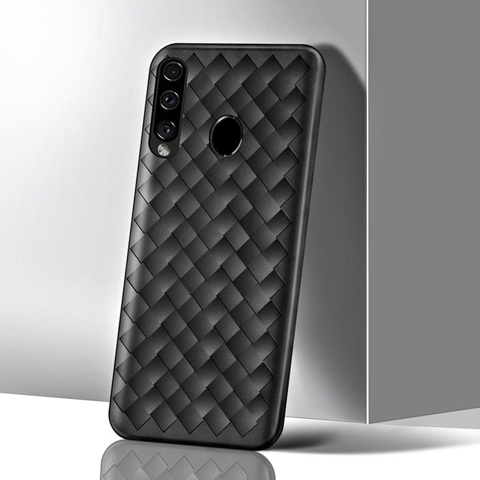 Soft Case Samsung Galaxy M30 Casing Cover HP Original Premium Woven Silicone