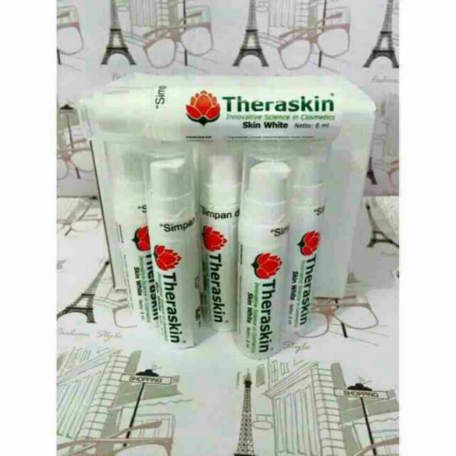 theraskin serum skin white / shasy glow glow whitening serum reg bpom