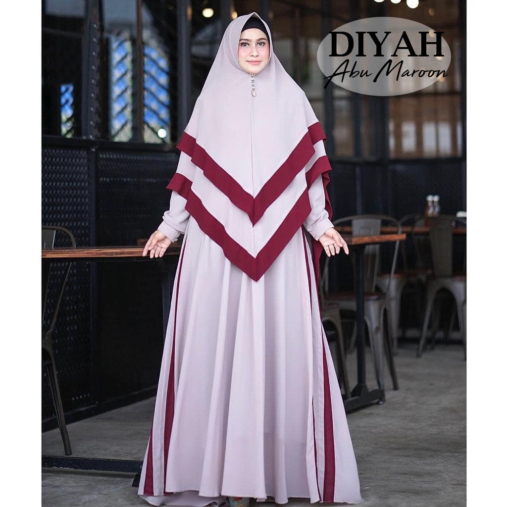 gamis syari chintya / gamissyari /gamisset /hijab/ gamistermurah/promo/bajumuslimah