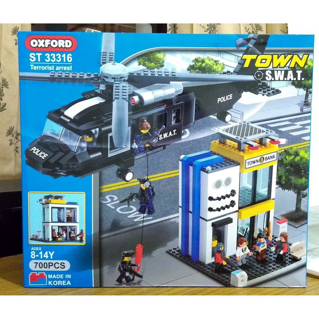 Bricks Lego Oxford ST33316 - SWAT Terrorist Arrest
