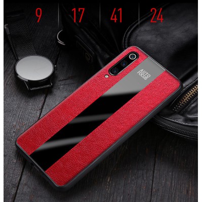 Oppo F11 Pro Glass Softshell Leather Anti Scratch TPU