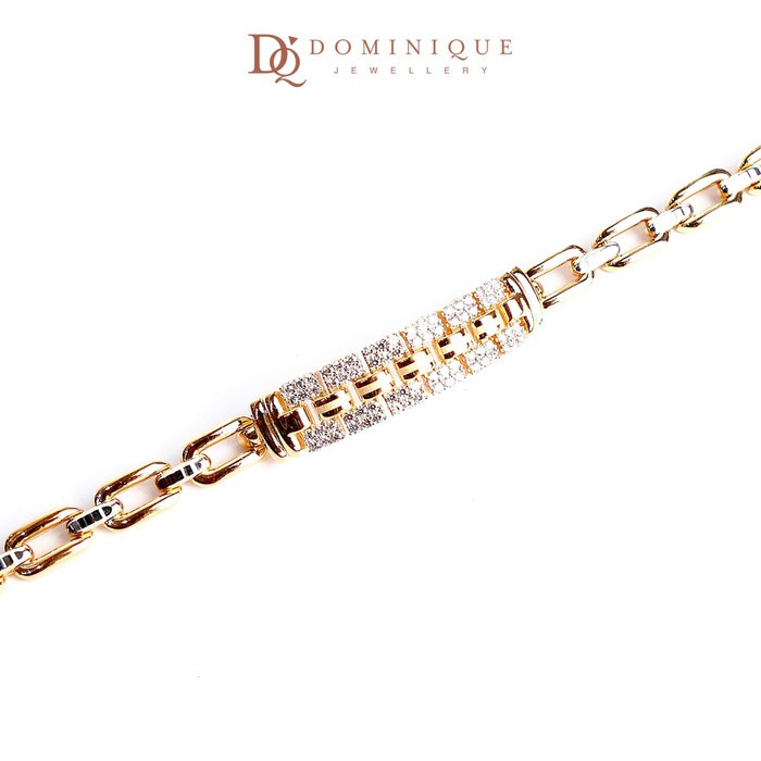 

Dominique Jewellery -Gelang Lotus Kadar 375% DQ 069
