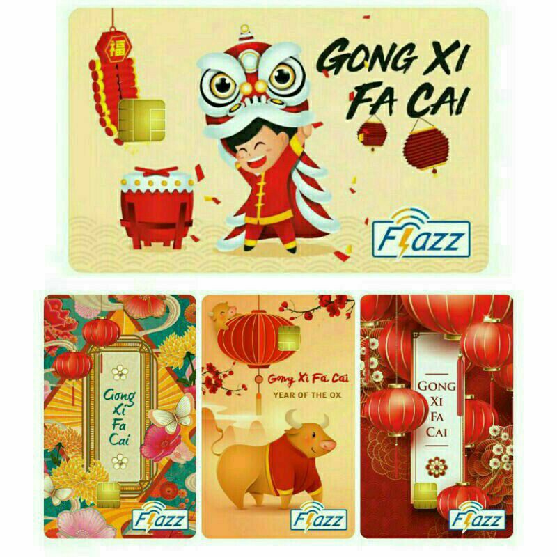 Flazz BCA Gen 2 /Gen2 IMLEK CHINESE NEW YEAR EDITION ORI /Like eTOLL eMONEY Tapcash or Brizzi