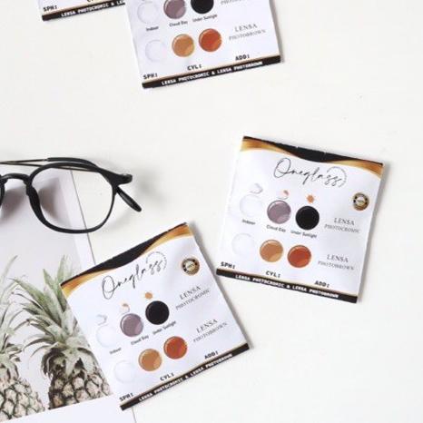 ☏ LENSA PHOTOCROMIC ONEGLASS / LENSA PHOTOGREY ONEGLASS HI INDEX 1.56 ➮