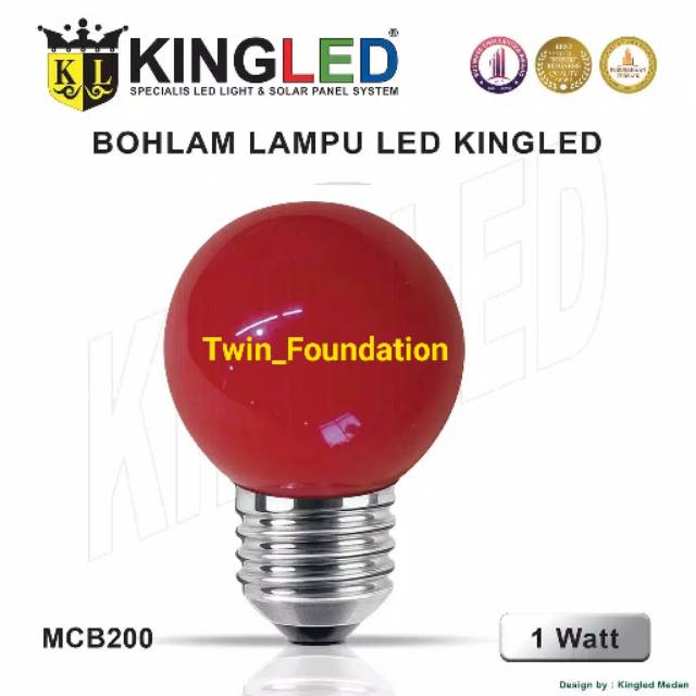 Lampu KINGLED  LED 1Watt