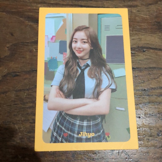 TWICE JIHYO WHAT IS LOVE PHOTOCARD PC twice member jihyo