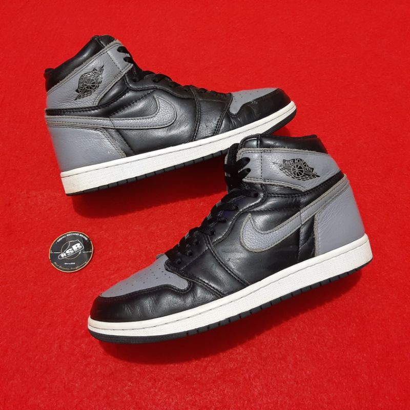 SEPATU AIR JORDAN 1 RETRO HIGH SHADOW SIZE. 42 (SECOND BRAND)