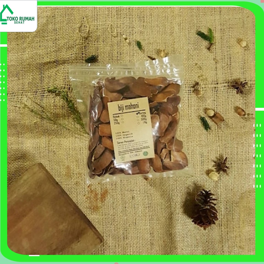 

BIJI MAHONI 100 gram - Swietenia Macrophylla - MURNI - JSR - REM