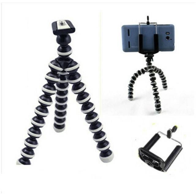 Tripod HP atau handphone Gorilla plus holder U