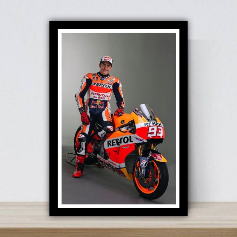 poster dinding Marq marquez 07.