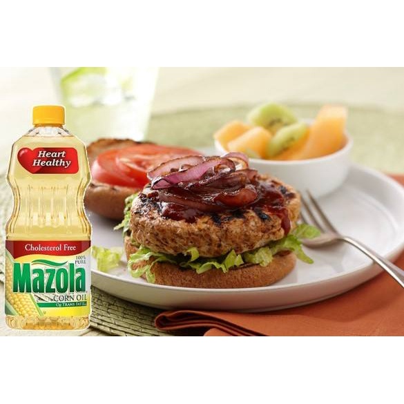 Mazola Mazzola / Corn Oil Minyak Goreng Jagung / 3,5 Liter lt L 3,5lt