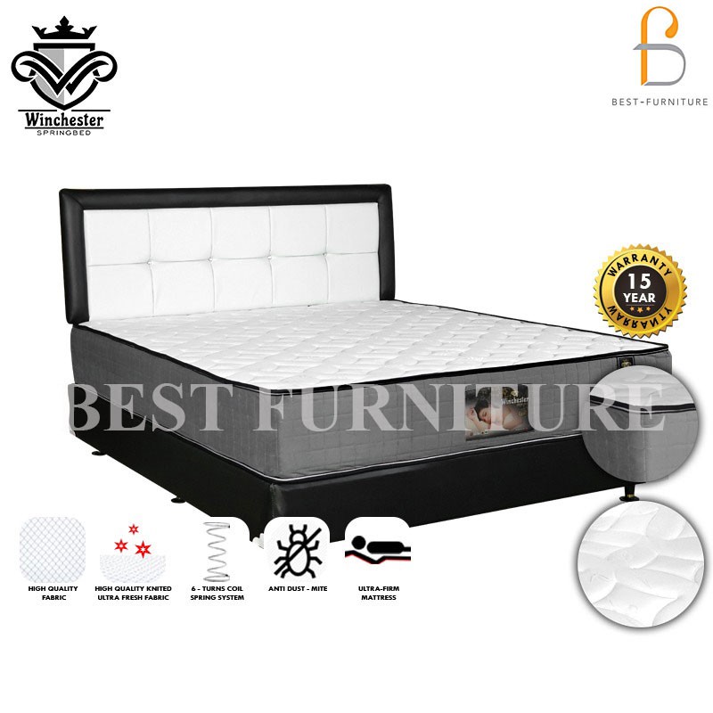 GRATIS ONGKIR Winchester LUXE-GOLD Springbed Kasur Fullset