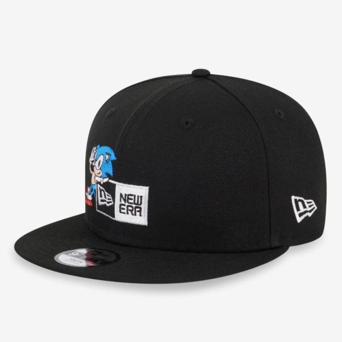 New Era Kids 9Fifty Sonic The Hedgehog Black Snapback Original