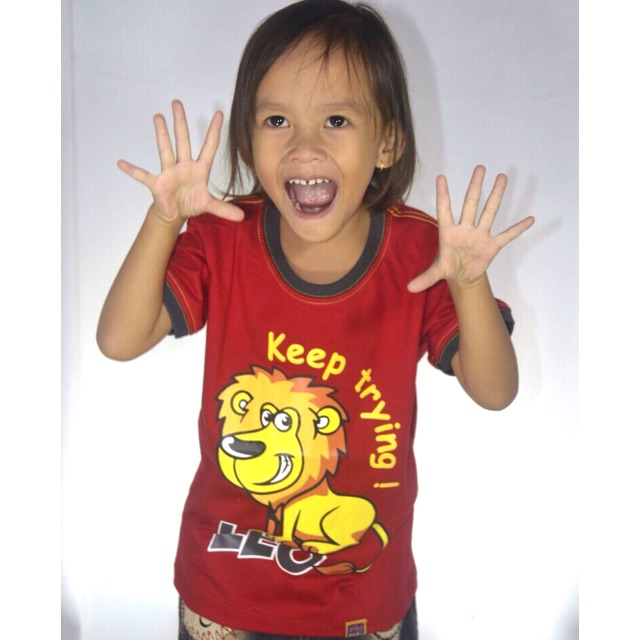 Kaos anak piko poki singa