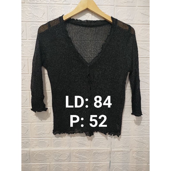 Cardigan Rajut dan Atasan Wanita (Thrift Shop/Preloved) 022-02
