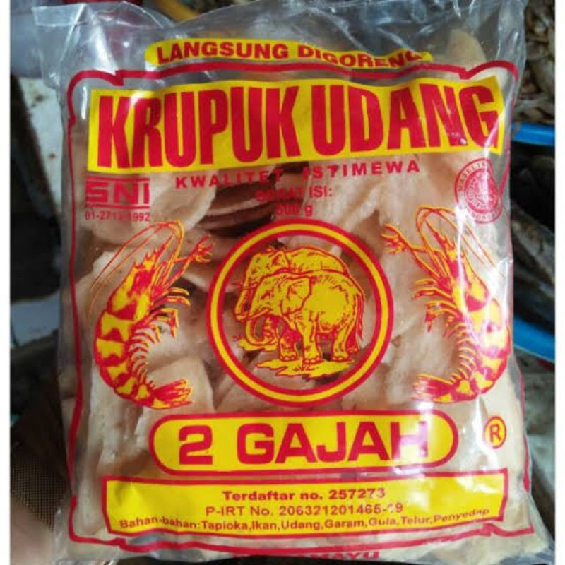 

KERUPUK UDANG CAP 2 GAJAH