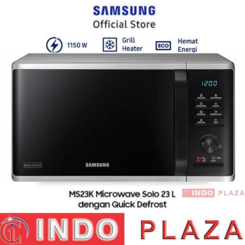 MICROWAVE SAMSUNG SOLO MS23K3515AS/SE 23 L