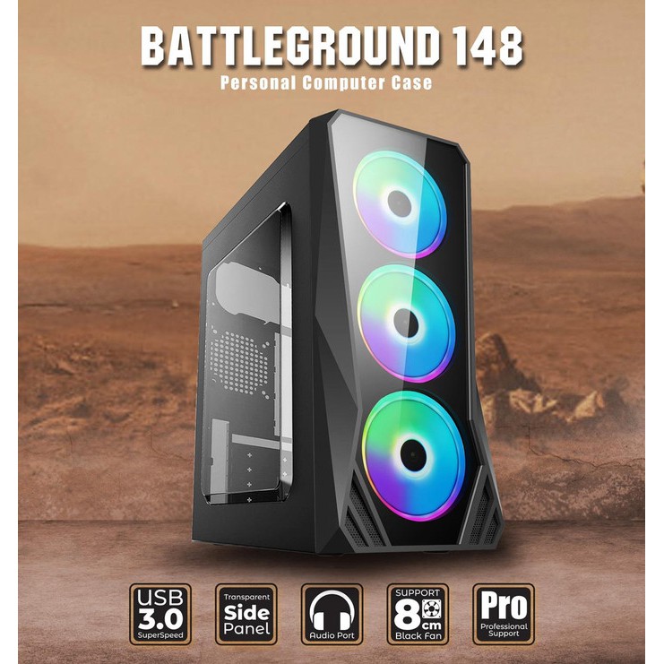 CASING GAMING CASE PC SIMBADDA BATTLEGROUND 148 ...