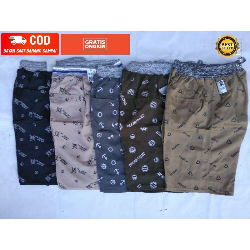 Celana chinos chino pendek pria murah max bb 65kg