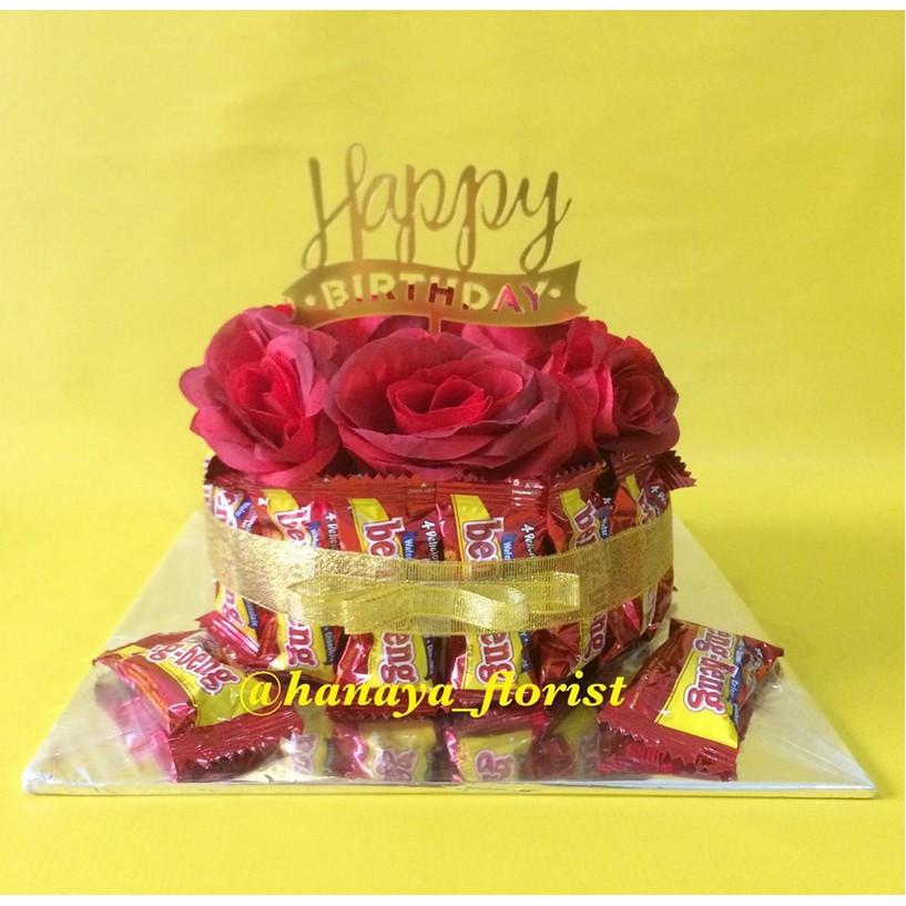 Kue ulang tahun | Snack Cake | Kue Cemilan Coklat Bengbeng Wisuda | Money Cake