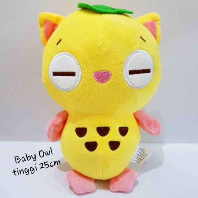 Boneka cute pastel baby owl