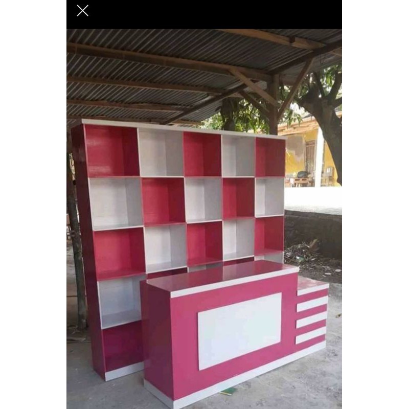 rak dan meja kasir