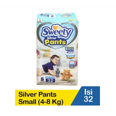 Pampers Sweety Silver S 32