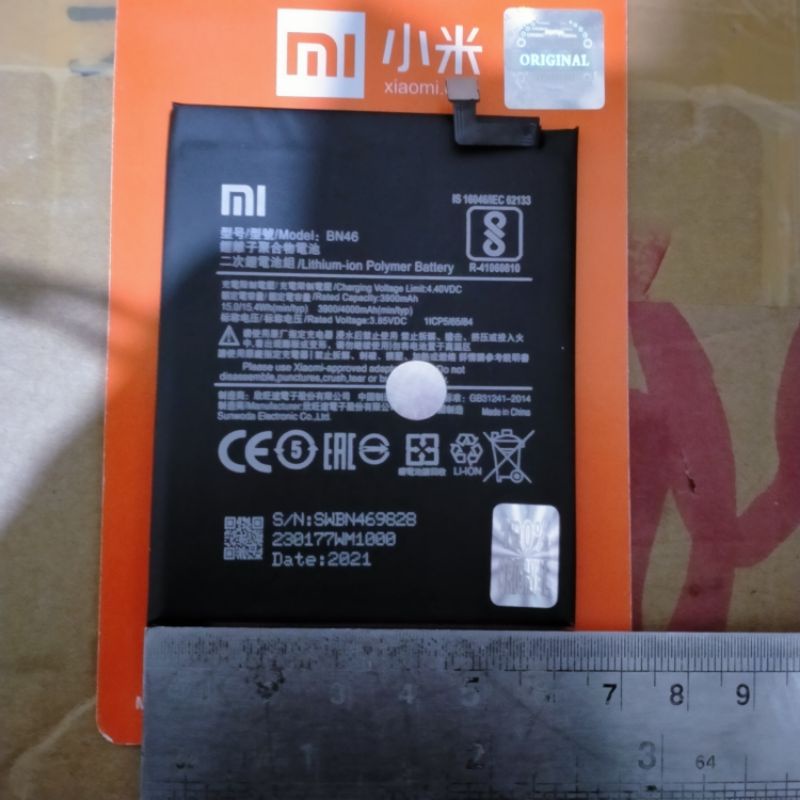 Baterai BN46 Redmi 7 Redmi Note 8 BN 46 Redmi7 Redmi note8 Original Battery BM4J Redmi note 8pro BM 4J note 8 pro