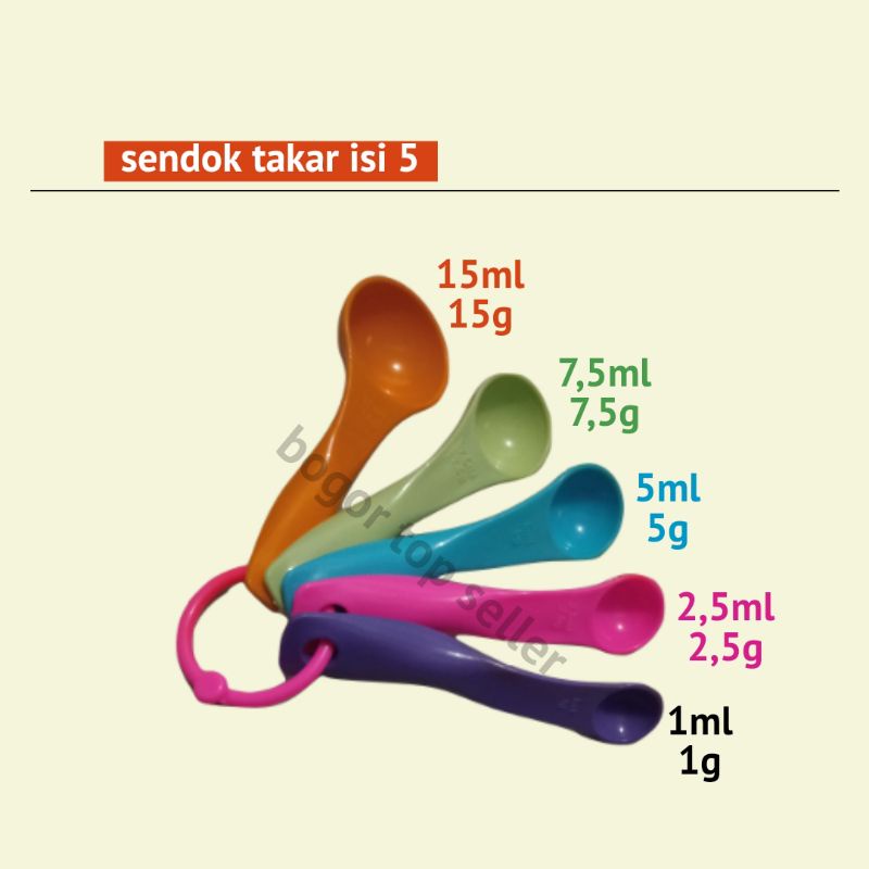 Sendok takar /sendok ukur bumbu /sendok takar kue