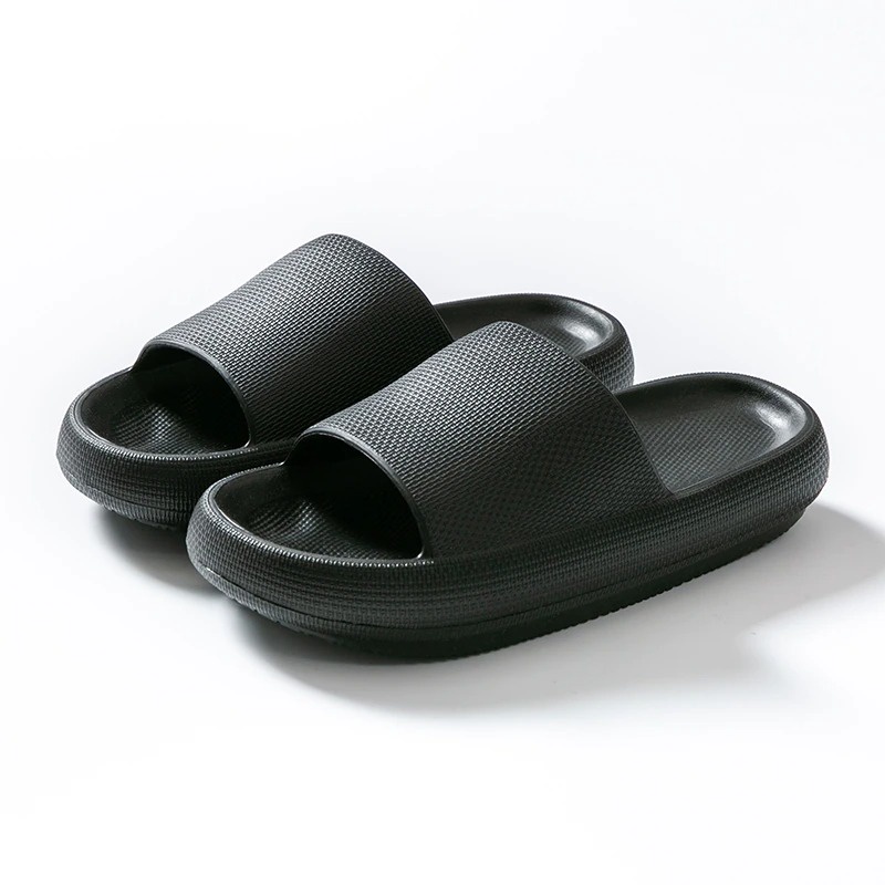 Sandal Slipper Murah Antislip SEVA Soft Unisex Size M 40-41 - Hitam