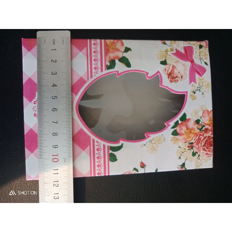 Box Souvenir Piring Daun - Souvenir Dompet - Box Ukuran 16,5x11,7x1,8cm