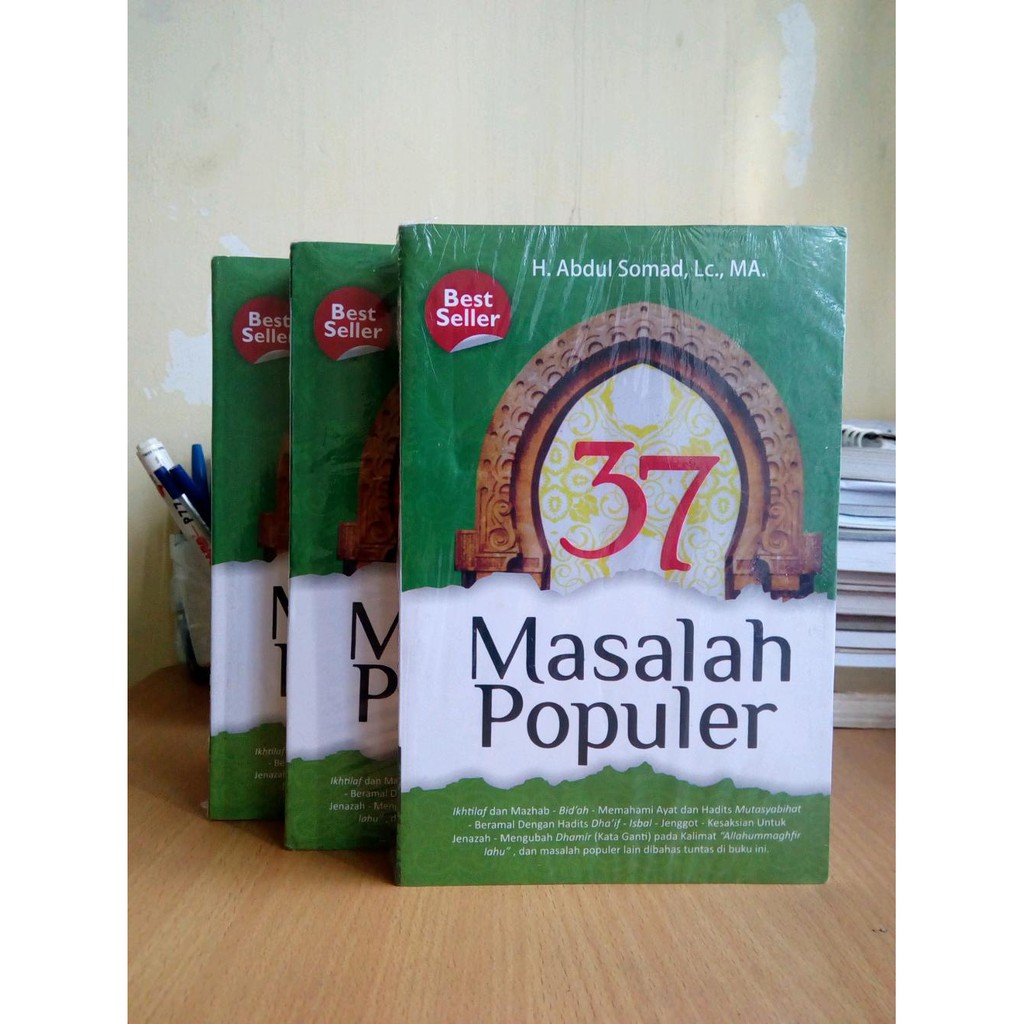 BUKU 37 MASALAH POPULER ORIGINAL - Ustadz Abdul Somad Lc MA