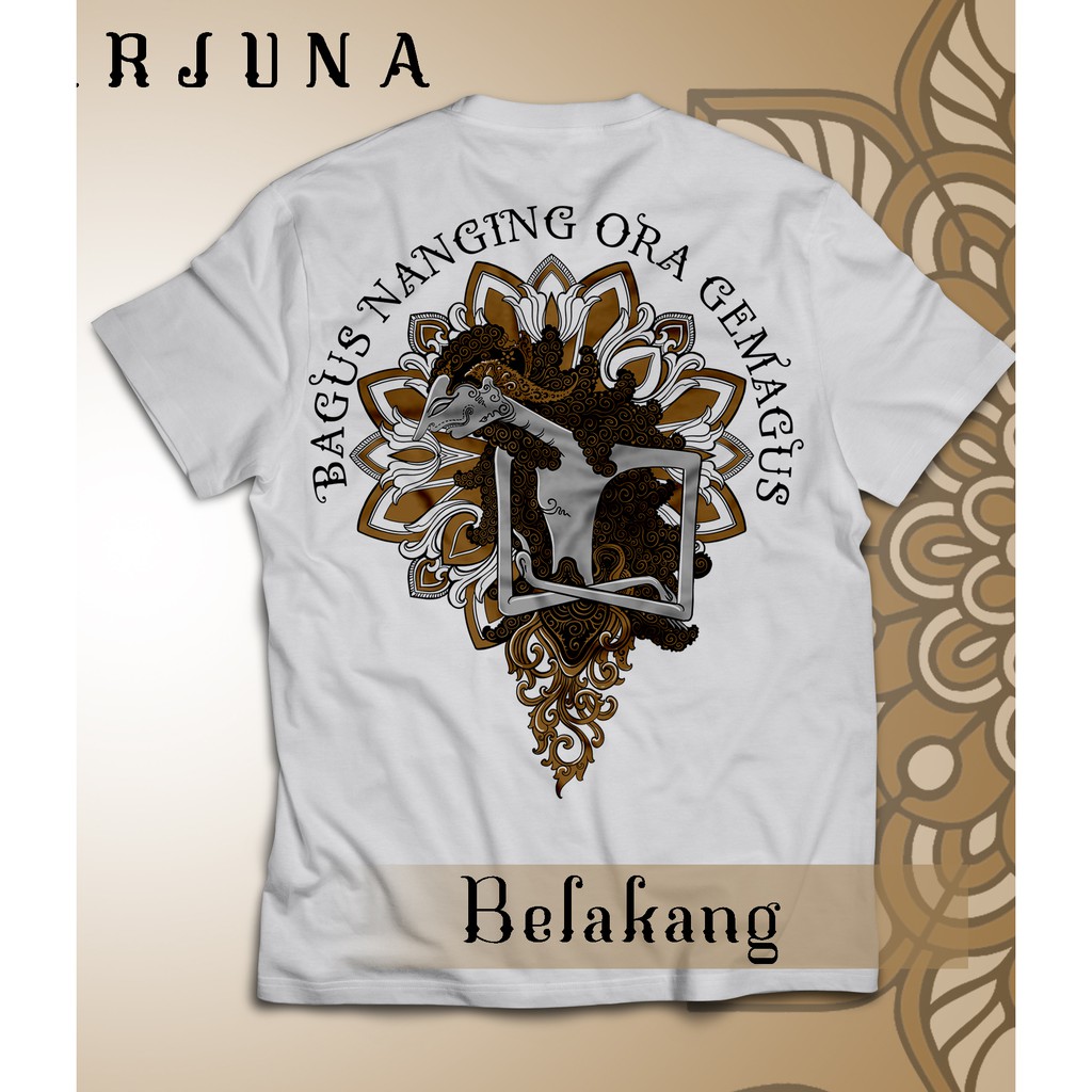 KAOS WAYANG JAWA ARJUNA