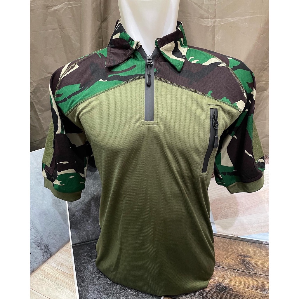 Kaos BDU | Kaos Tactical | Kaos Combat Tactical Dryfit Loreng | Kaos Combat Loreng Malvinas Pendek