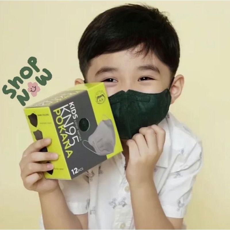 Masker Pokana KN95 kids sachet isi 2 pcs