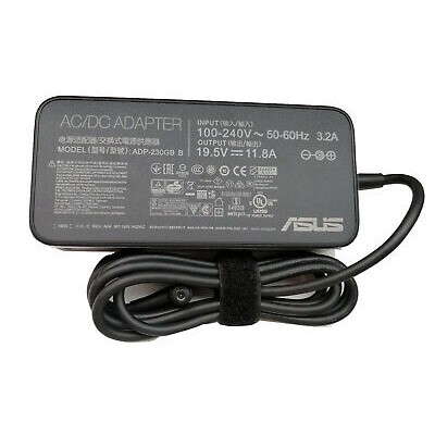 Adaptor casan 19.5V 11.8A 6.0x3.7mm With Pin 230W ADP-230GB B AC Power Laptop Adapter For Asus ROG GM501GS GX501 GX501V GX501VI GX501VI-XS75  Charger ACNotebook laptop adapter For ASUS ROG 19.5V 11.8A 230W 6.0*3.7mm GM501GS GX501 GX501VI-XS75