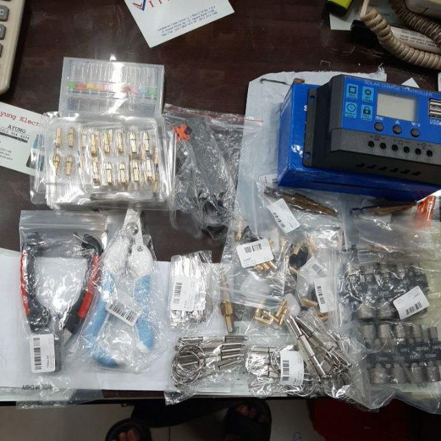 ❤crazymallueb❤10pcs Collet Chuck Tembaga Kuningan Mini Untuk Bor Motor Shaft