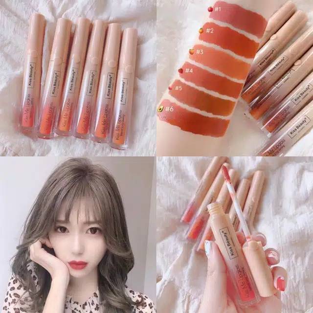 [PER PCS] kiss me lipgloss kiss beauty