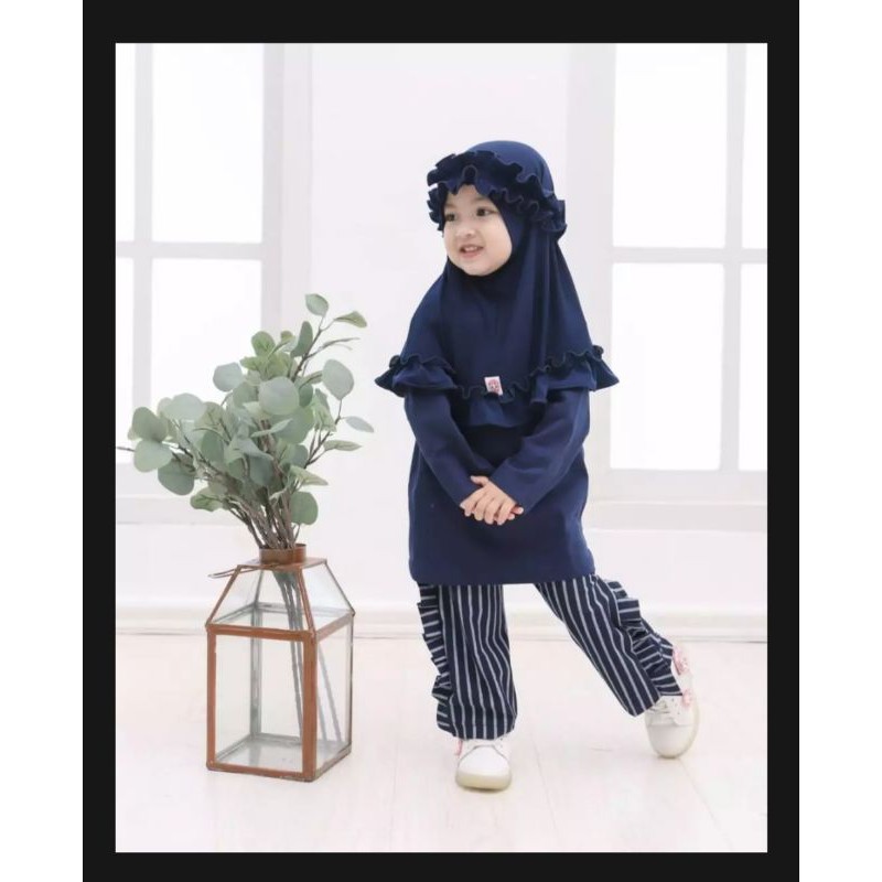 (TERLARIS) Jilbab Raina Kriwil anak bayi Usia 0-3 tahun | Hijab tk baby perempuan newborn lucu 6 sampai 1 thn | kerudung sekolah lembut sd  terbaru 2 – 12 bln premium