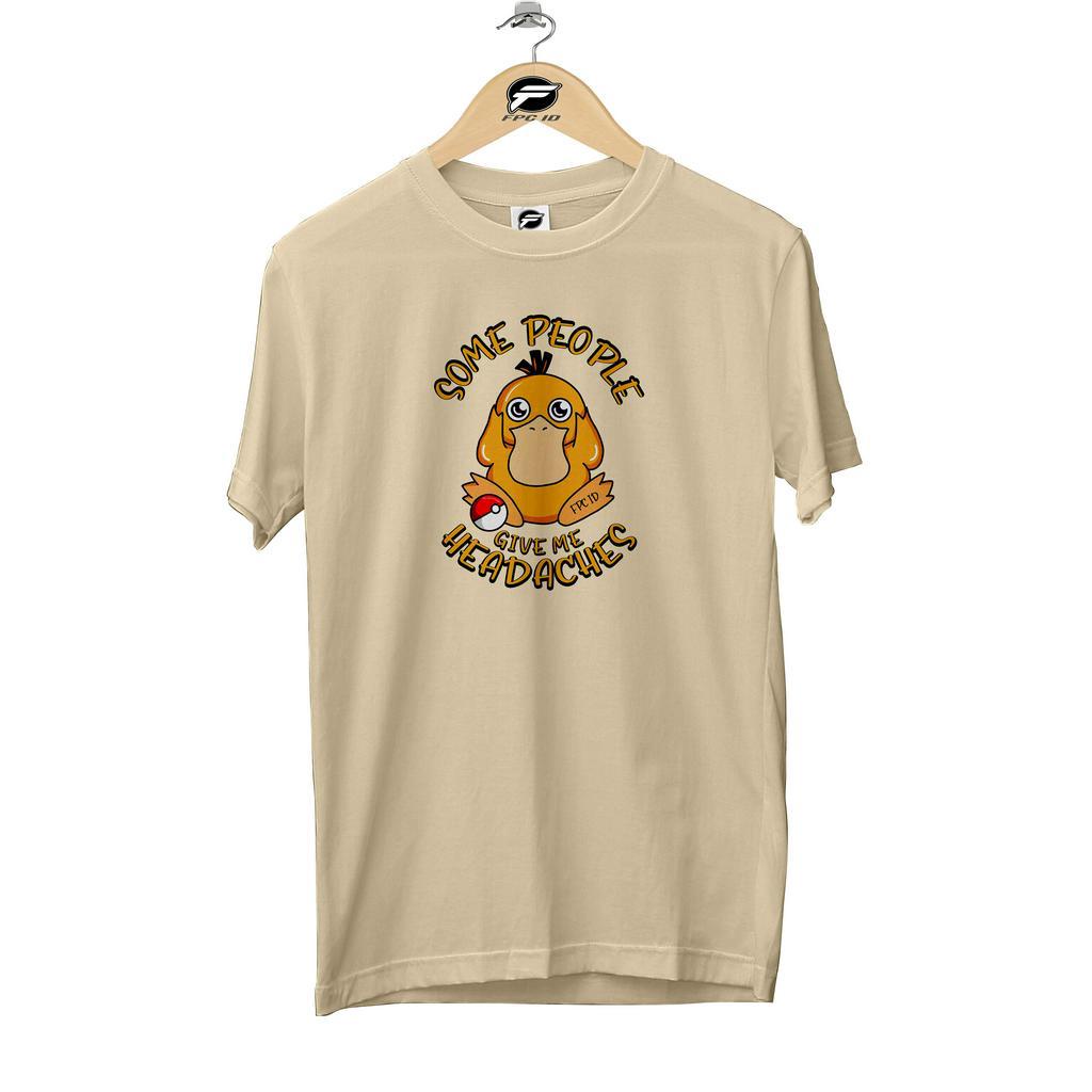 Fpc Id Kaos Anime Confused Psyduck Cotton Combed 30s