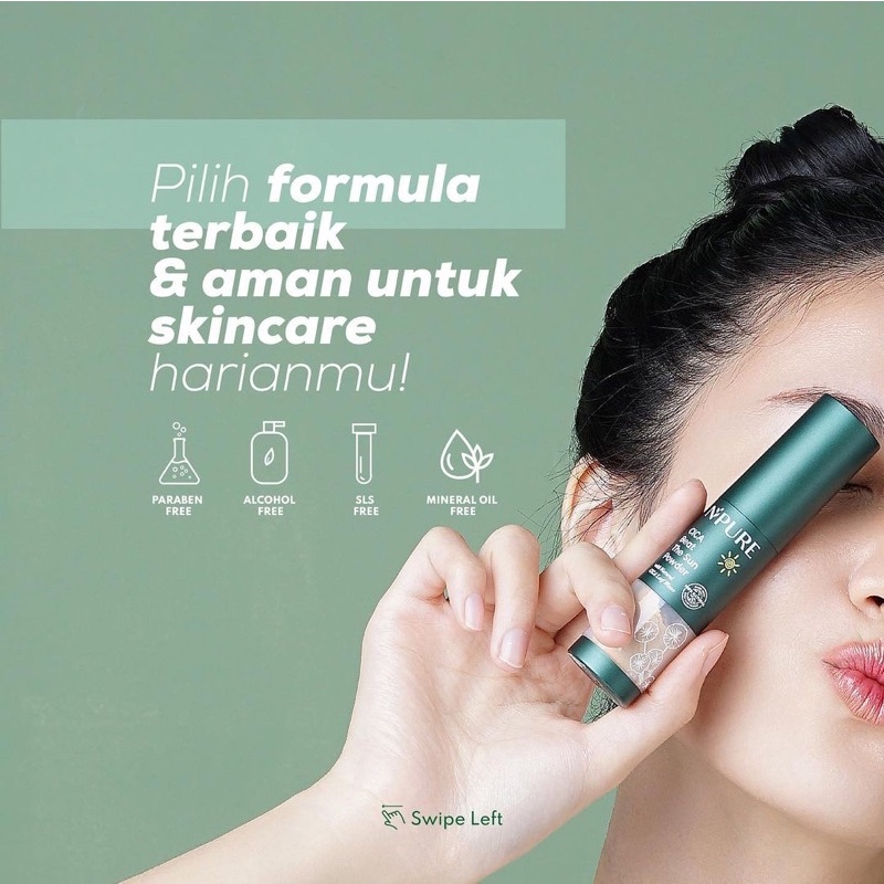 NPURE Cica Care Toner Centella Asiatica | Face Wash Cleanser | Essence Serum | Day Cream | Night Cream | Beat The Sunscreen | Sun Powder | Dark Spot | Acne Spot | Sheet Mask Masker Wajah | Chocomint Clay Mask | Npure Clear Pad | Suncream