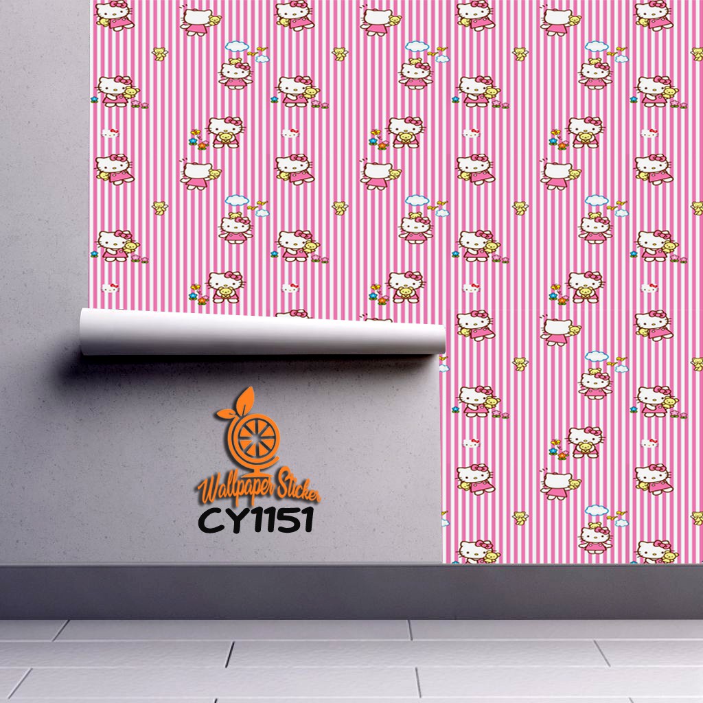 [BISA BAYAR DI TEMPAT] Wallpaper Dinding Sticker Premium Size 45cm x 10meter CY1151