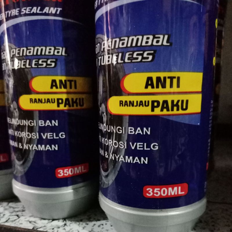 Cairan Ban Tubles Anti Bocor Petroasia 350ml.. Tambal Ban Tubles Anti Bocor