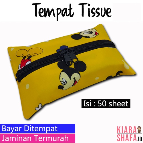 TEMPAT TISSUE PORTABLE - TEMPAT TISU MOTIF LUCU