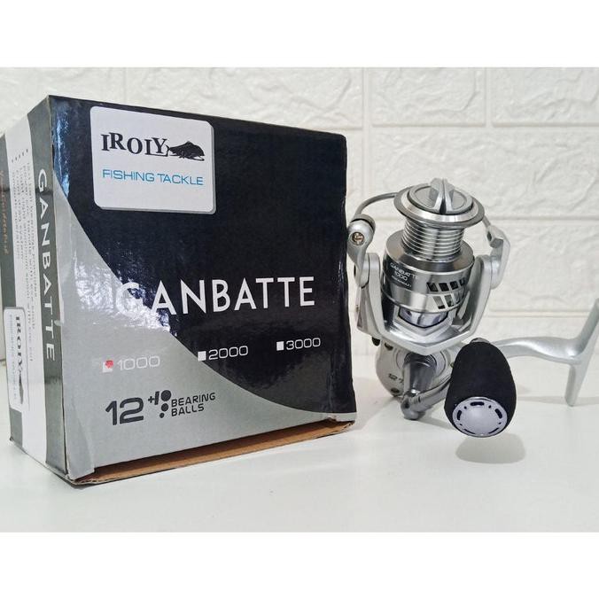 Reel Power Handle Millenium Iroly Ganbatte Asli Japan Drag 20Kg - Ganbatte 1000
